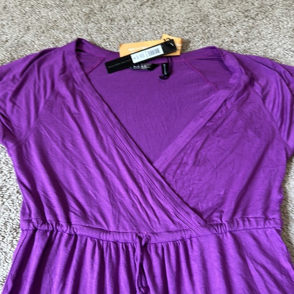 Nicole Miller Purple UPF 50 Swim Cover Up/ DressSize Small NWT lightweight - Picture 2 of 6